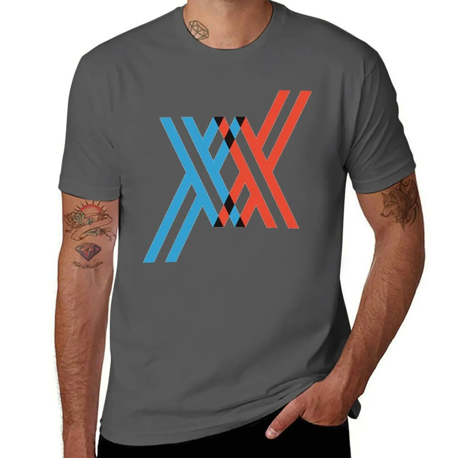 The XX icon from Studio Trigger's Darling in the FranXX T-Shirt Fitness Training Breathable Tee
The XX icon from Studio Trigger's Darling in the FranXX T-Shirt Fitness Training Breathable Tee