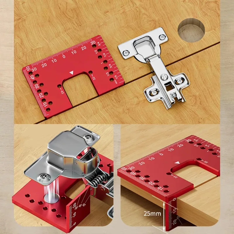 Door Hinge Jig Drill Guide Template Magnetic Spacer Cabinet Door Hinge Positioner Punching Locator Woodworking Auxiliary Tool
Door Hinge Jig Drill Guide Template Magnetic Spacer Cabinet Door Hinge Positioner Punching Locator Woodworking Auxiliary Tool