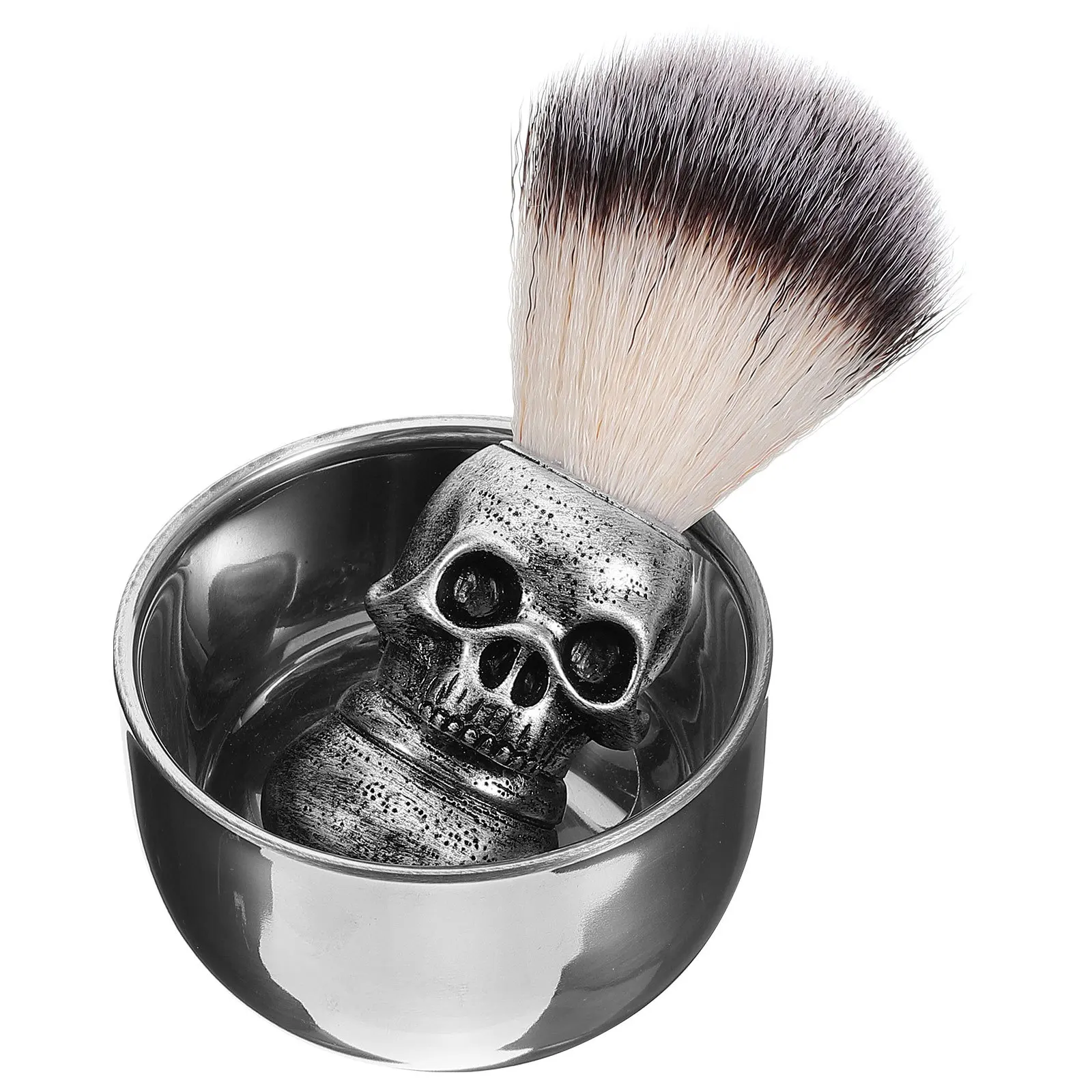 1Set Professional Shaving Brush Set with Metal Bowl Stainless Steel Base Non-Deformable Fiber Bristles Ideal for Beard Massage
1Set Professional Shaving Brush Set with Metal Bowl Stainless Steel Base Non-Deformable Fiber Bristles Ideal for Beard Massage