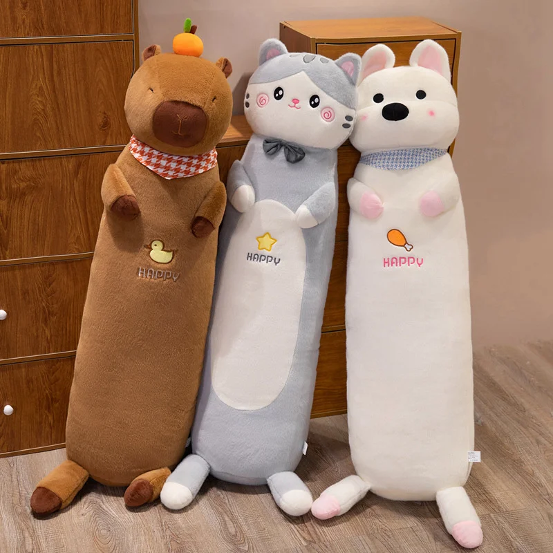 Adorable Animal Series Long Plush Body Pillow Bear Bunny With Checkered Bandanas And Cute Faces Soft Decor Cuddly Toy
Adorable Animal Series Long Plush Body Pillow Bear Bunny With Checkered Bandanas And Cute Faces Soft Decor Cuddly Toy
