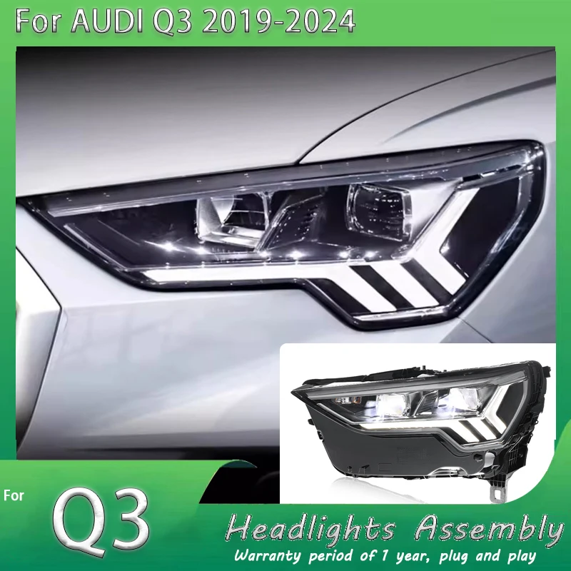 Car Head Lamp For Audi Q3 2019-2024 Upgrade Modified to New Dynamic Turn Signal Car LED Headlight Assembly
Car Head Lamp For Audi Q3 2019-2024 Upgrade Modified to New Dynamic Turn Signal Car LED Headlight Assembly