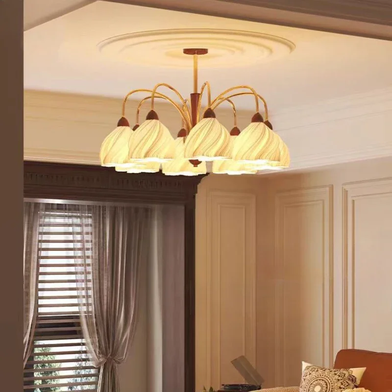 SANDYHA French Retro Chandelier Cream Skirt Pendant Lights LED Hanging Lamp For Bedroom Living Room Dining Table Home Decoration
SANDYHA French Retro Chandelier Cream Skirt Pendant Lights LED Hanging Lamp For Bedroom Living Room Dining Table Home Decoration