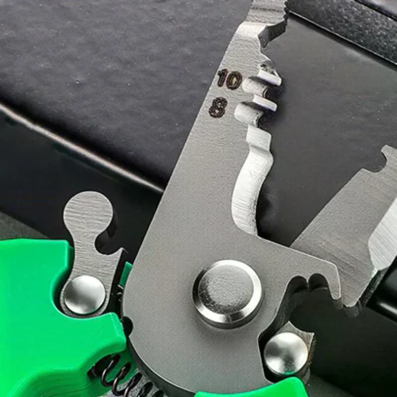 Mini Multi-tool Wire Stripper,Multi-function Hand Tool For Strip, Split, Trim, And Crimp, Cable Scissors For Home Repair