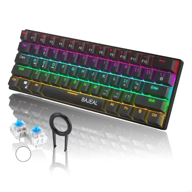 LX0B USB Compact RGB Клавиатура Водонепроницаемое мини -Compact 61 для ключей клавиши клавиш
LX0B USB Compact RGB Клавиатура Водонепроницаемое мини -Compact 61 для ключей клавиши клавиш