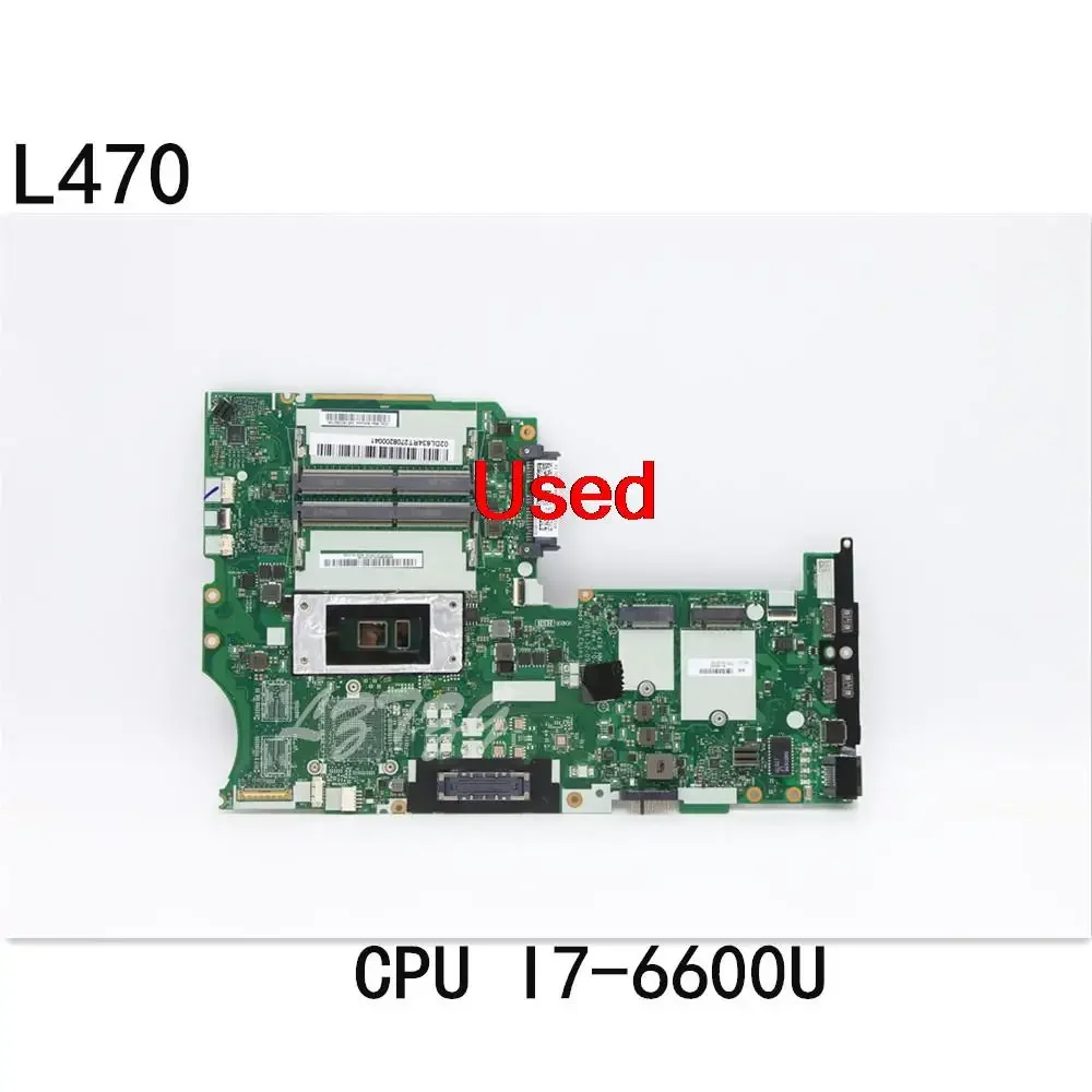 NM-B021 For Lenovo ThinkPad L470 Integrated Laptop Motherboard CPU I7-6600U FRU 02DL634 01LW028 100% Tested OK
NM-B021 For Lenovo ThinkPad L470 Integrated Laptop Motherboard CPU I7-6600U FRU 02DL634 01LW028 100% Tested OK