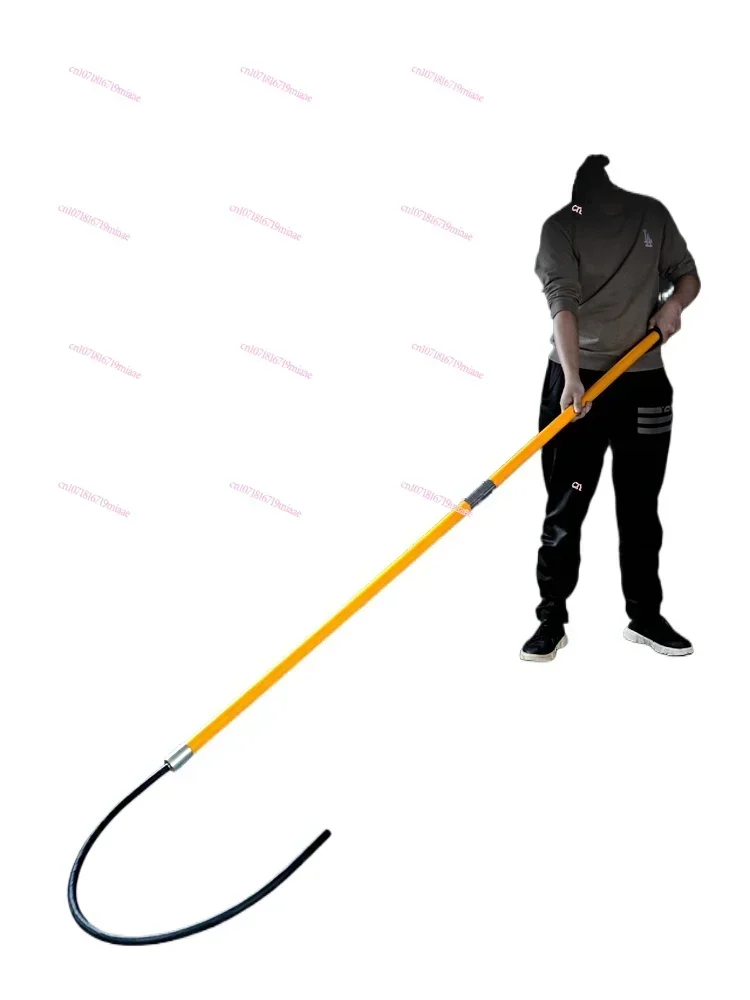 High Voltage Insulated Rescue Hook 10KV Electric Power Anti-shock Emergency Life Pole Pull Hook Safety Tool 35V
High Voltage Insulated Rescue Hook 10KV Electric Power Anti-shock Emergency Life Pole Pull Hook Safety Tool 35V