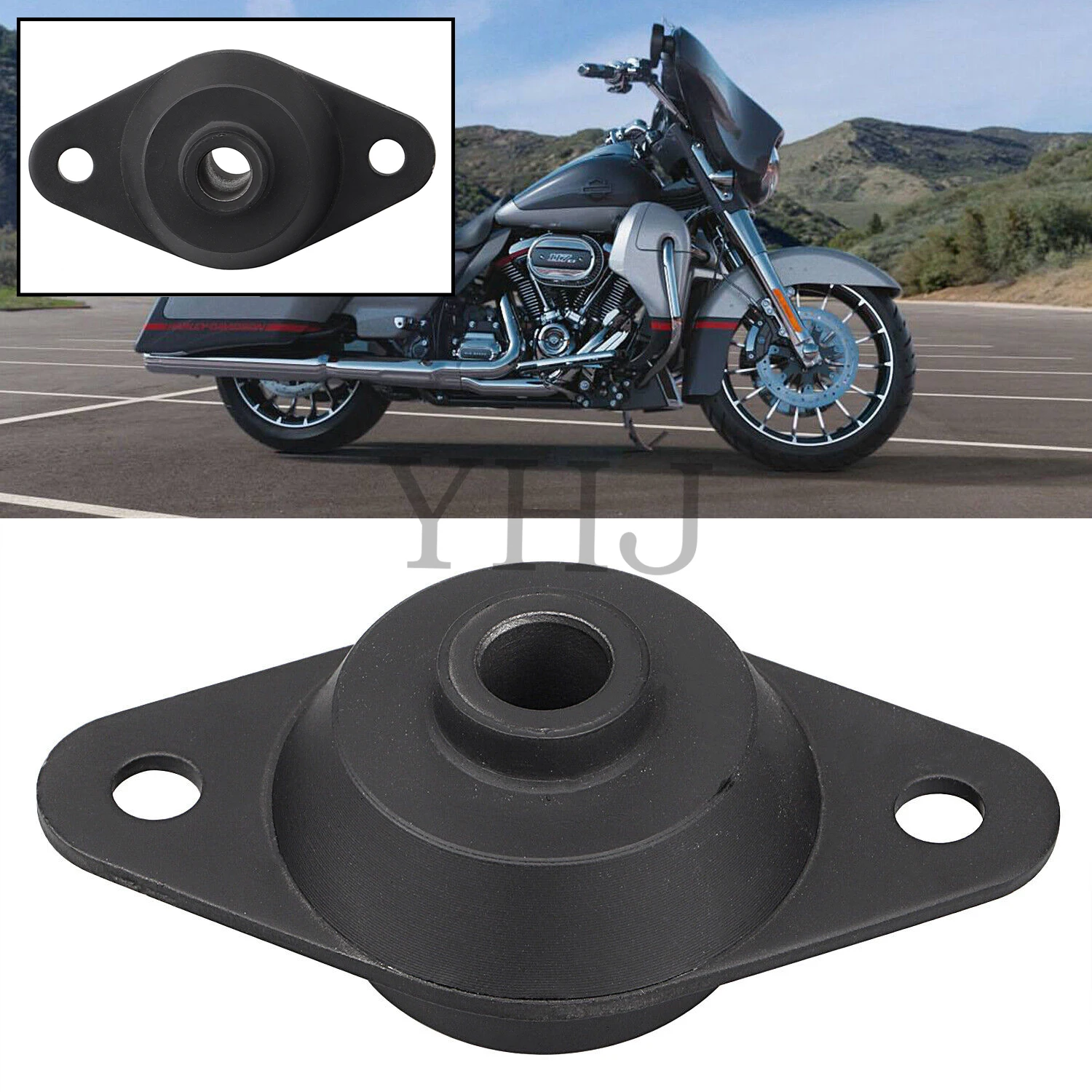 Urethane Front Engine Motor Mount For Harley Motorcycle Touring Electra Street Tour Road Glide King FLT FLTC FLHX FLHR Black
Urethane Front Engine Motor Mount For Harley Motorcycle Touring Electra Street Tour Road Glide King FLT FLTC FLHX FLHR Black
