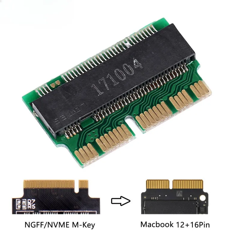 Transfer To 2013, 2014, 2015, 2016 for Apple SSD To NVME NGFF Adapter Card A1708
Transfer To 2013, 2014, 2015, 2016 for Apple SSD To NVME NGFF Adapter Card A1708