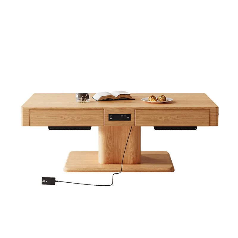 Solid wood household lifting multi-functional coffee table dining table dual-purpose living room heating rock slab coffee table
Solid wood household lifting multi-functional coffee table dining table dual-purpose living room heating rock slab coffee table