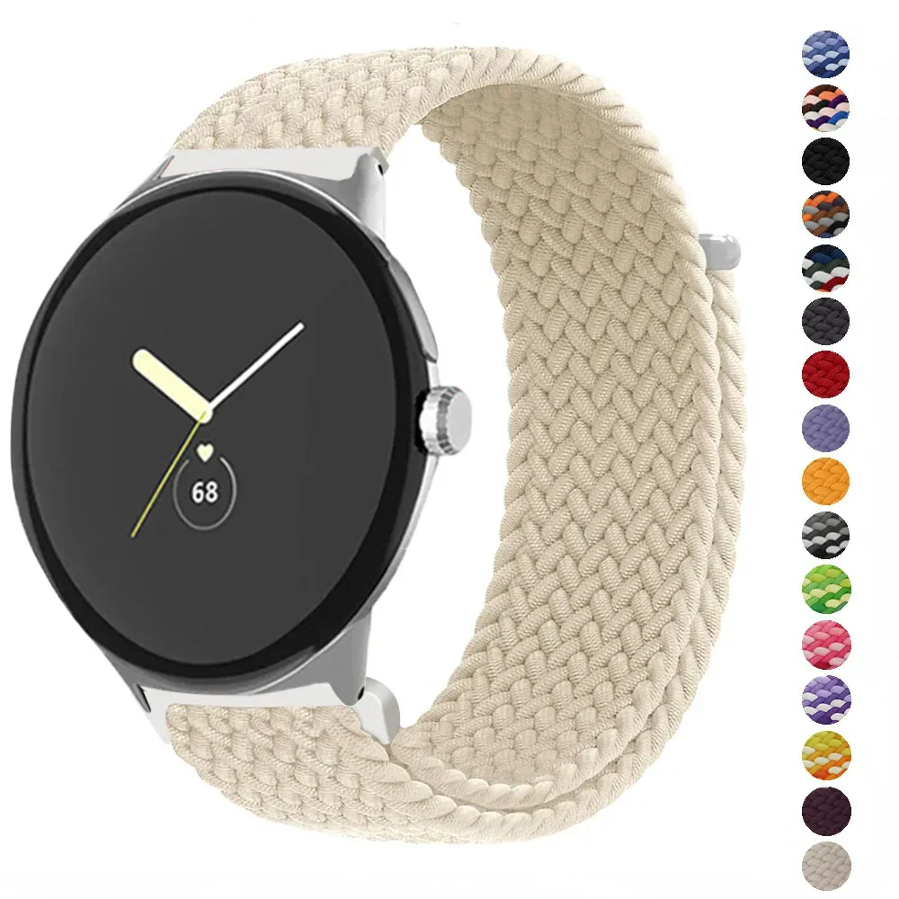 Braided Solo loop for Google pixel band Strap Smartwatch Elastic Adjustable Nylon band belt bracelet Pixel Watch Accessories
Braided Solo loop for Google pixel band Strap Smartwatch Elastic Adjustable Nylon band belt bracelet Pixel Watch Accessories