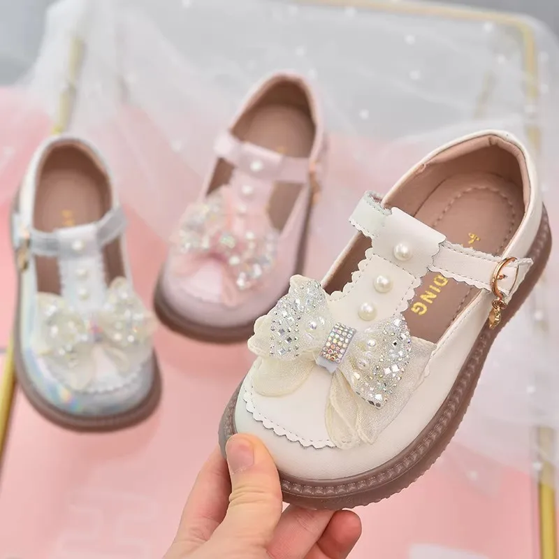 Kids'Casual Sandals PU Leather Spring Solid Color Bow Fashion Breathable Shoes For Girls Anti-slip Pink White Size 26-36
Kids'Casual Sandals PU Leather Spring Solid Color Bow Fashion Breathable Shoes For Girls Anti-slip Pink White Size 26-36