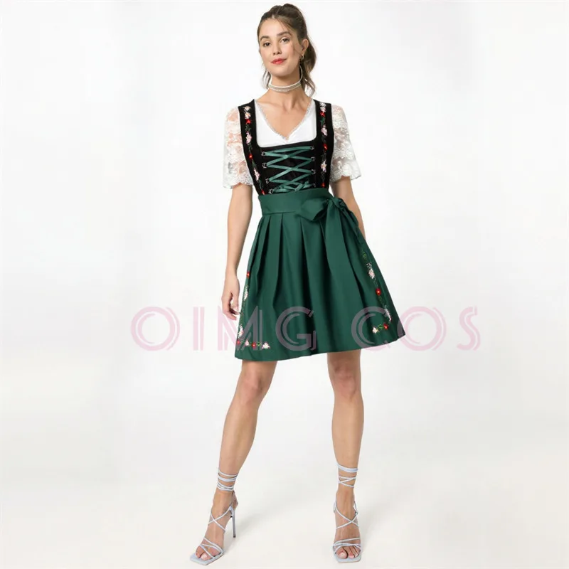 Black Beer Festival costume for adult women German ding dong costume barmaid palace style Bavarian traditional ethnic costume 
Black Beer Festival costume for adult women German ding dong costume barmaid palace style Bavarian traditional ethnic costume