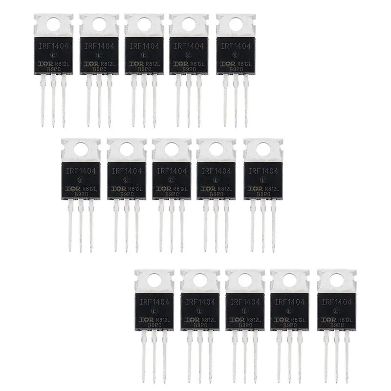 Delicate Texture-15 PCS 5X MOSFET Transistor IRF1404
Delicate Texture-15 PCS 5X MOSFET Transistor IRF1404