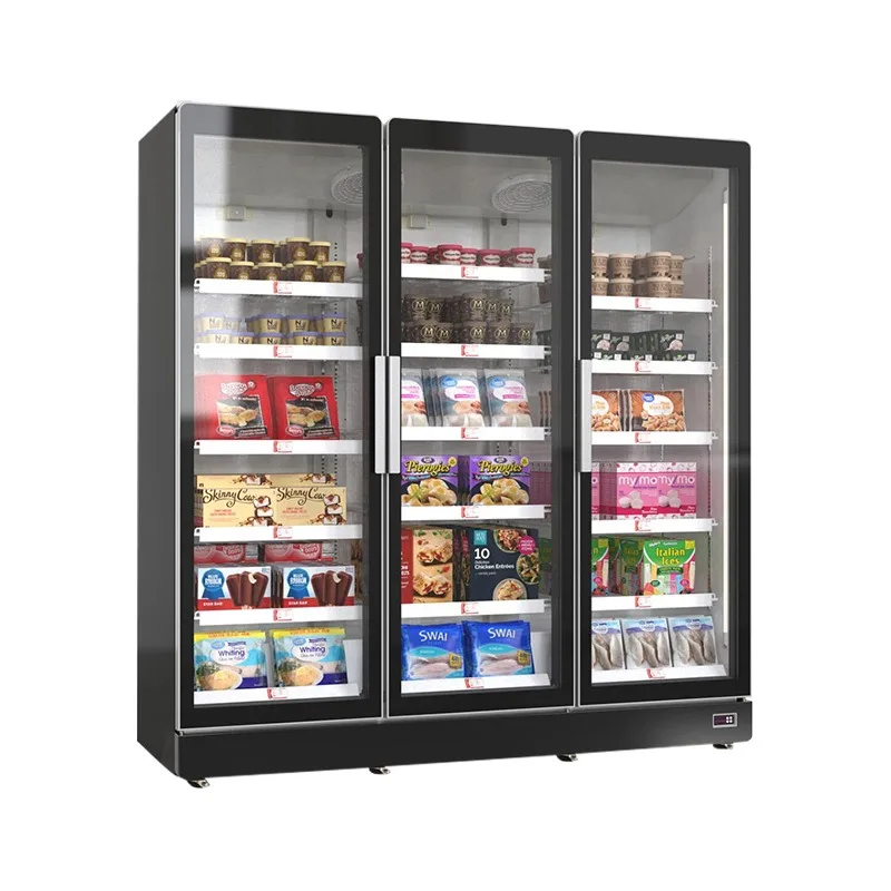 Supply vertical frozen display cabinets, commercial refrigerators, supermarkets, convenience stores, three-door refrigerators
Supply vertical frozen display cabinets, commercial refrigerators, supermarkets, convenience stores, three-door refrigerators