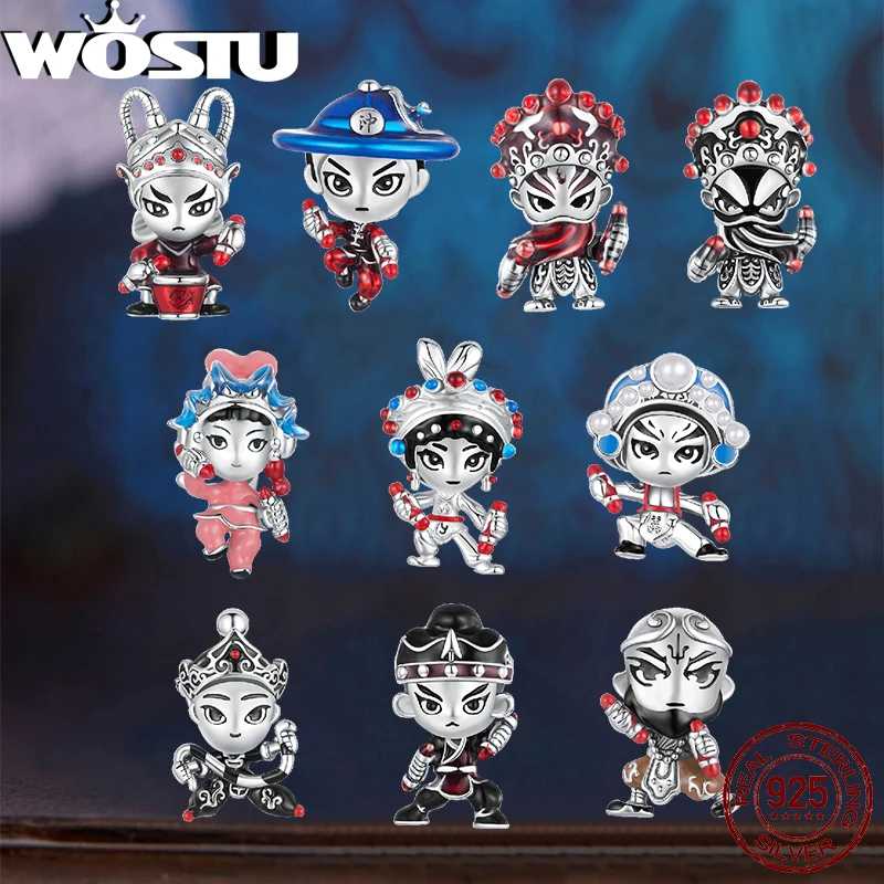 WOSTU 925 Sterling Silver Chinese 108 Hero Charms Water Margin Beads Yingge Dance Original Wu Song Fit for Women Fine Jewelry
WOSTU 925 Sterling Silver Chinese 108 Hero Charms Water Margin Beads Yingge Dance Original Wu Song Fit for Women Fine Jewelry