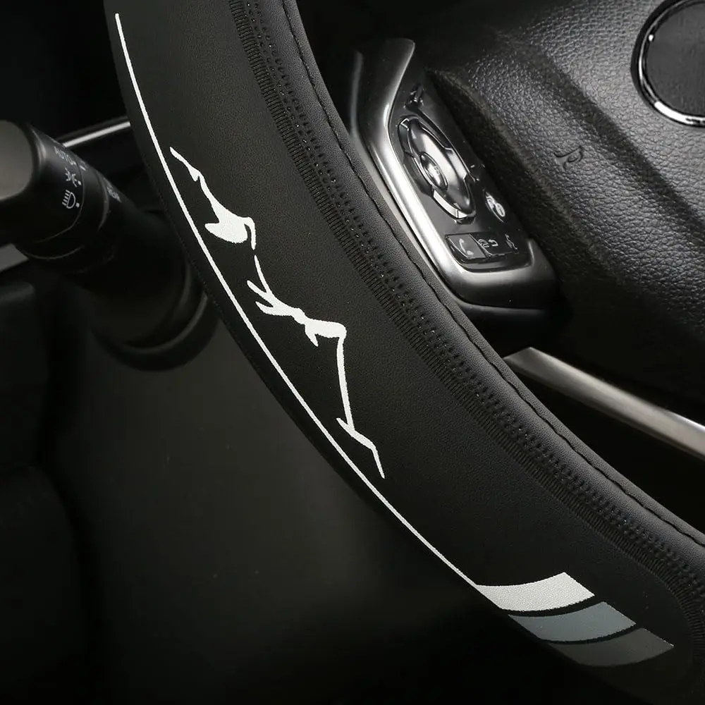 Genuine Leather Steering Wheel Cover 15.5-16 Inch For Toyota Tacoma 4Runner Tundra Highlander Gray
Genuine Leather Steering Wheel Cover 15.5-16 Inch For Toyota Tacoma 4Runner Tundra Highlander Gray