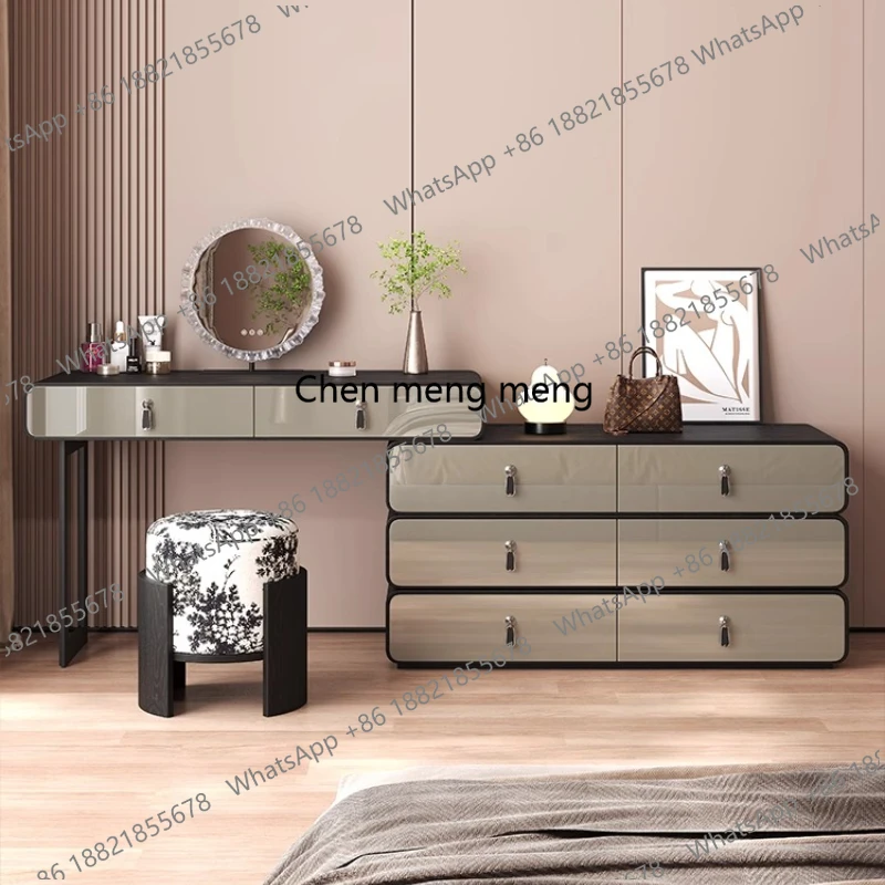 bedroom furniture Designer new Dressing table modern high-end solid wood makeup vanity table hairstyle cabinet home with mirror
bedroom furniture Designer new Dressing table modern high-end solid wood makeup vanity table hairstyle cabinet home with mirror