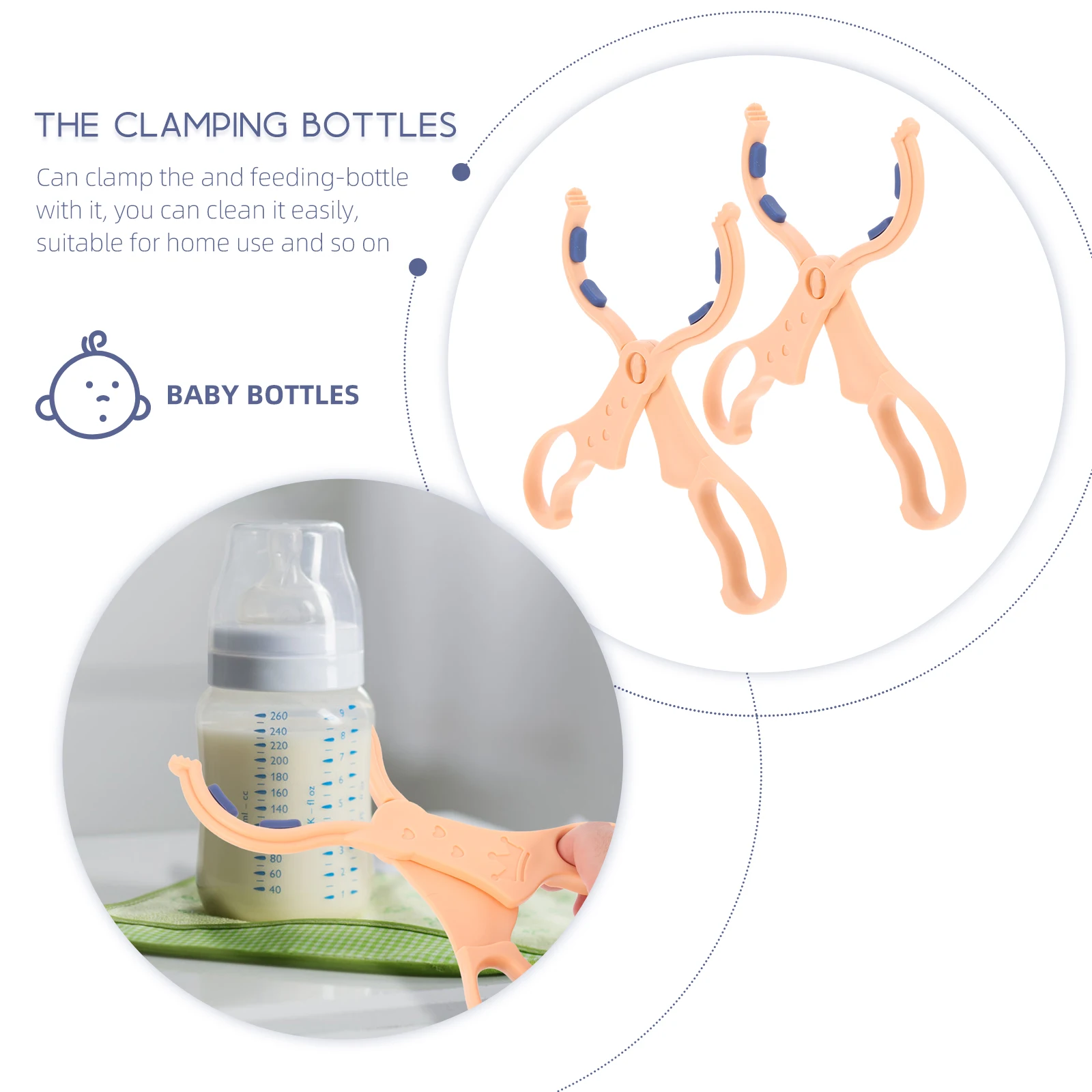 2pcs Baby Bottle Tongs Detachable Feeding Clamp Sterilizer Tong Long Handle Milk Feeder Clip For Bottles Pacifiers Cleaning
2pcs Baby Bottle Tongs Detachable Feeding Clamp Sterilizer Tong Long Handle Milk Feeder Clip For Bottles Pacifiers Cleaning