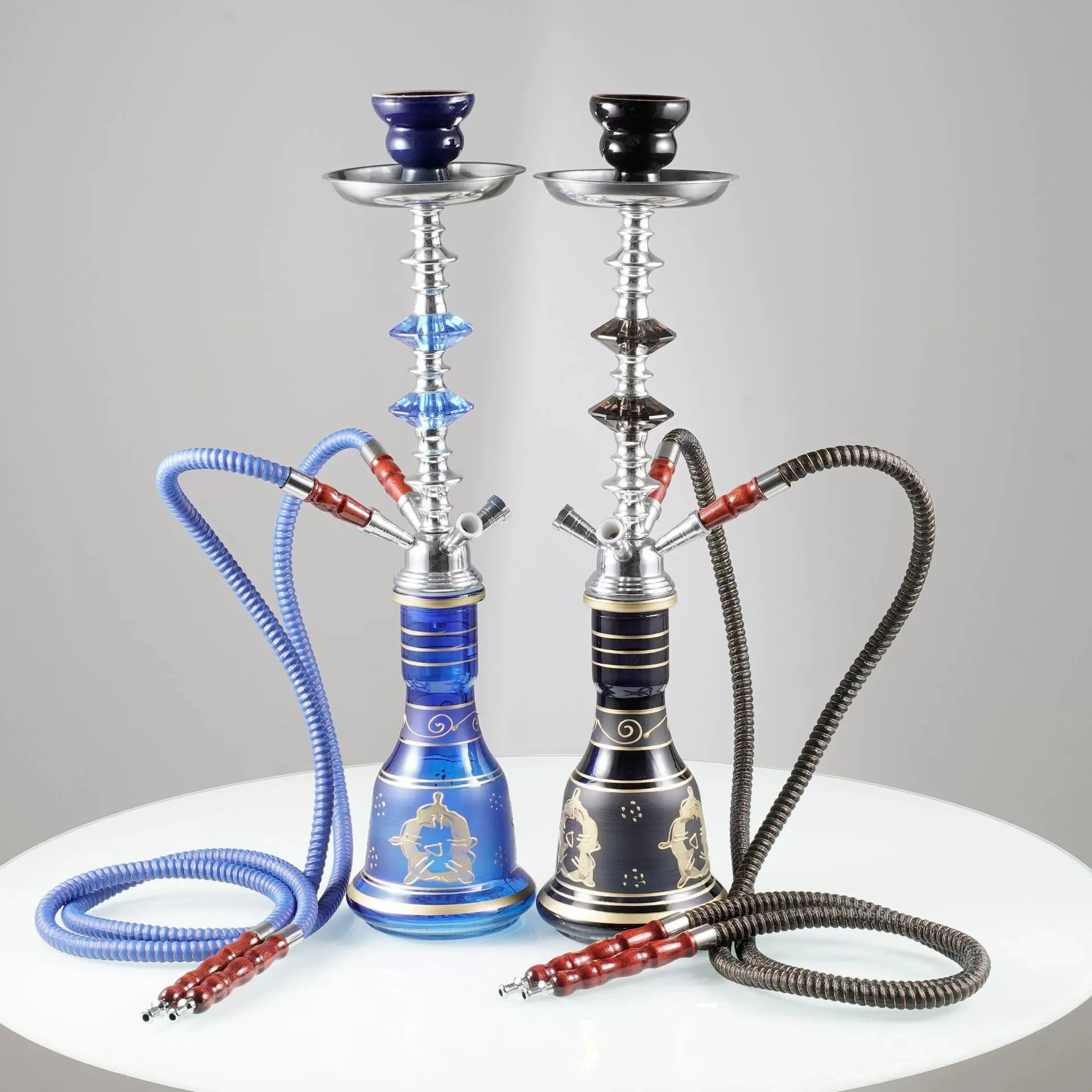 Four tube glass decorative teapot for hookah set, foreign trade hookah large teapot, hookah
Four tube glass decorative teapot for hookah set, foreign trade hookah large teapot, hookah