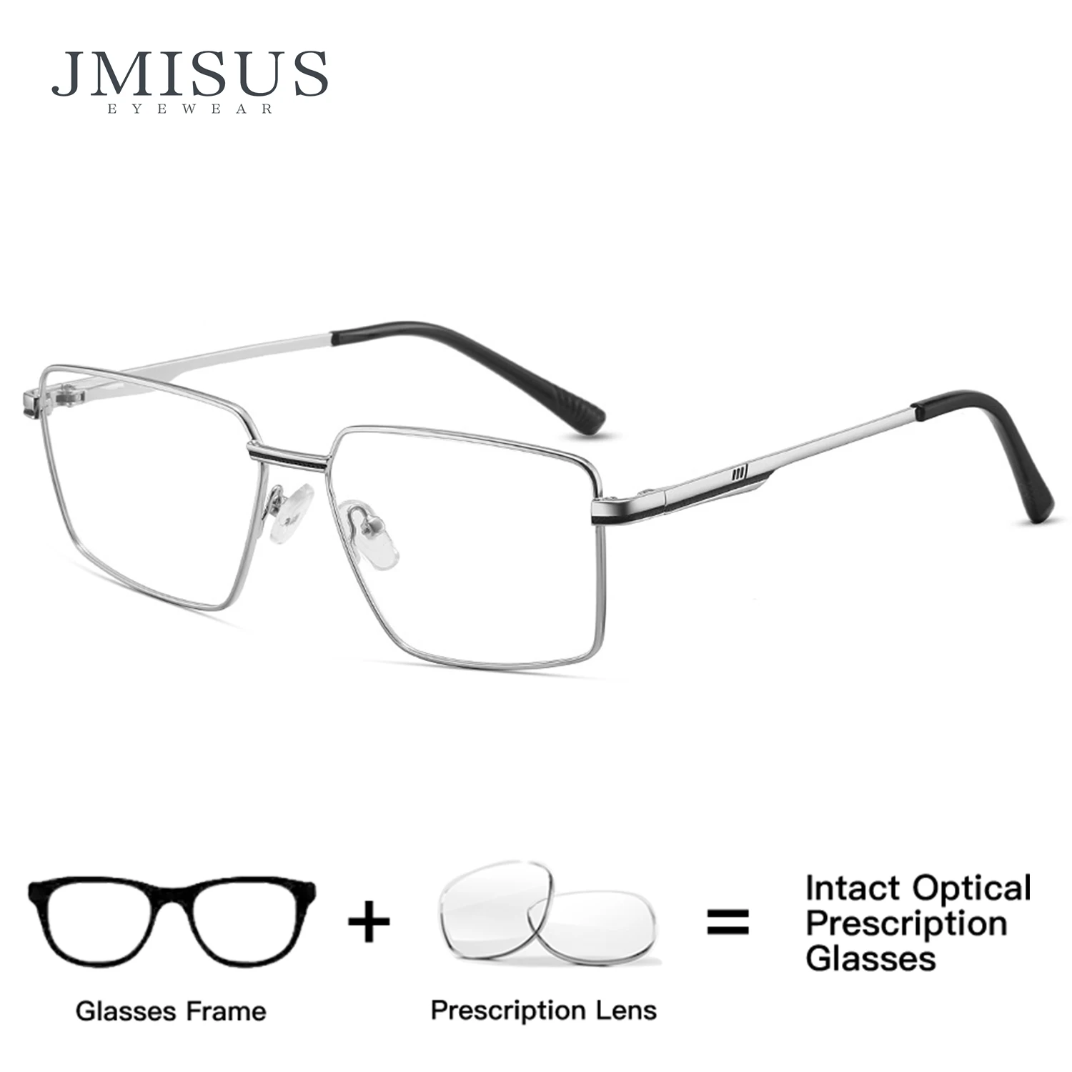 JMISUS Fashion Men Square Prescription Eyeglasses Male for High-quality Metal Photochromic Optical Glasses
JMISUS Fashion Men Square Prescription Eyeglasses Male for High-quality Metal Photochromic Optical Glasses