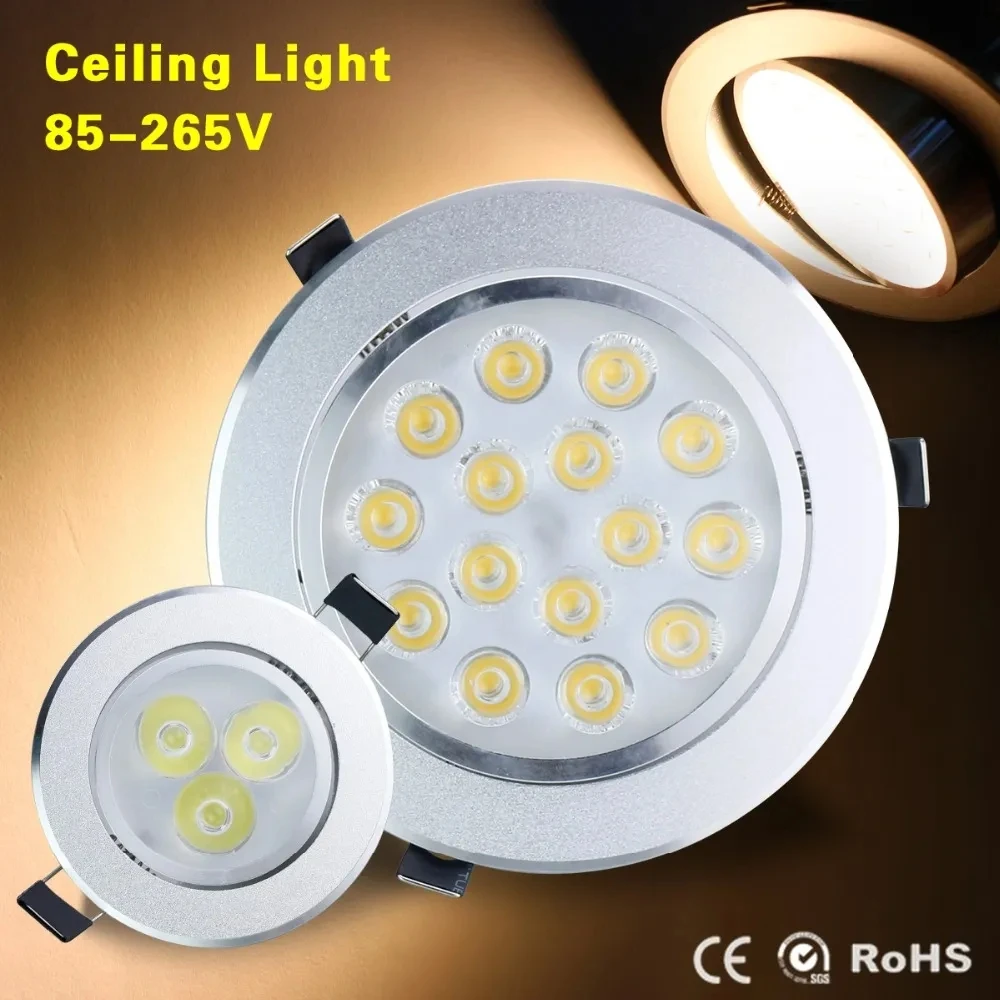 12/9/7/5 LED Ceiling Light 85-265V Ceiling Downlight LED Bulb Lamp Recessed Spot Light LED Driver For Home Decor Indoor Lighting
12/9/7/5 LED Ceiling Light 85-265V Ceiling Downlight LED Bulb Lamp Recessed Spot Light LED Driver For Home Decor Indoor Lighting
