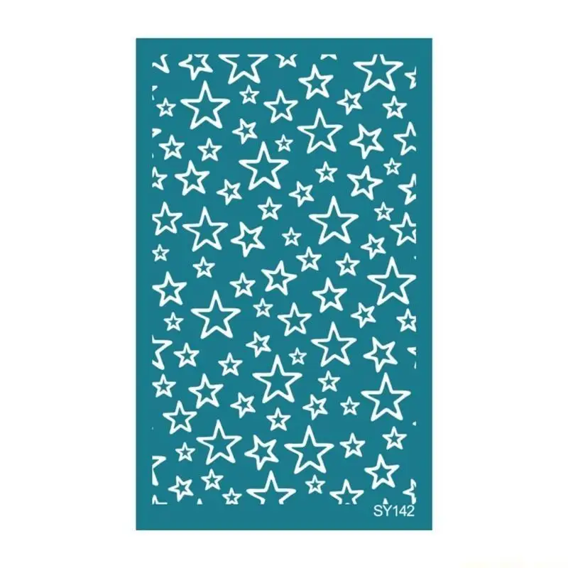 QX2E 1PC Silk Screen Stencils for Polymer Clay Flower Pattern Reusable Silk
QX2E 1PC Silk Screen Stencils for Polymer Clay Flower Pattern Reusable Silk