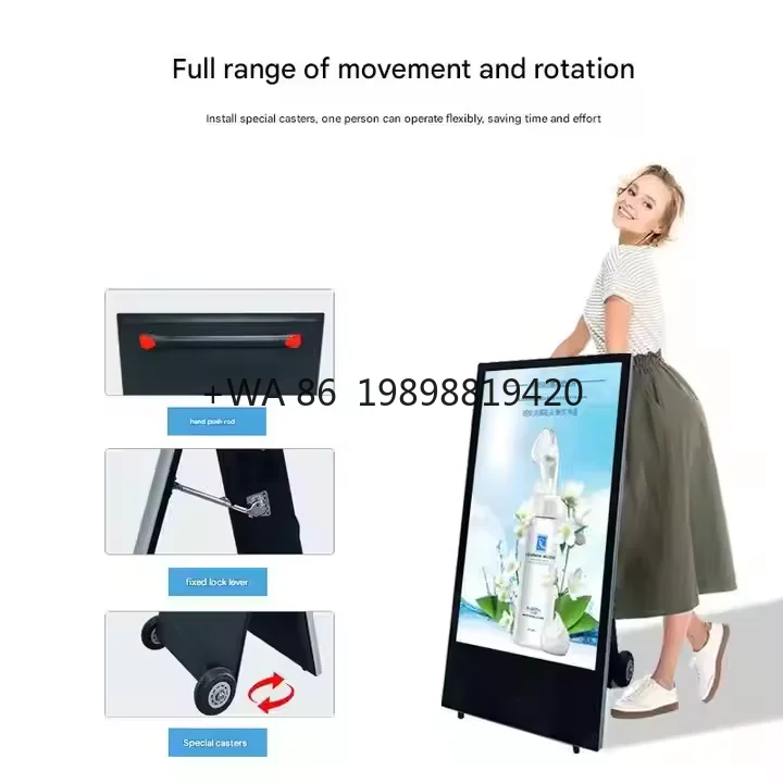 Яркость цифрового дисплея на открытом воздухе для рекламного экрана на открытом воздухе с батареей Вертикальный ЖК-дисплей на открытом воздухе Высокий
Яркость цифрового дисплея на открытом воздухе для рекламного экрана на открытом воздухе с батареей Вертикальный ЖК-дисплей на открытом воздухе Высокий