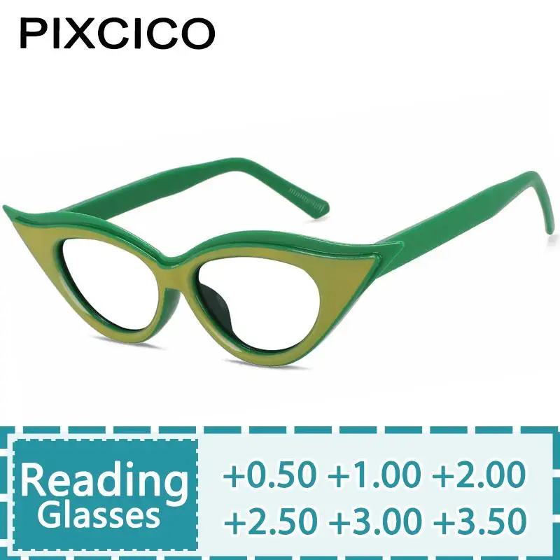 R56403 Women's Reading Glasses +50 +100 +150 +200 Cat Eye Presbyopic Glasses with Diopters Optical Eyeglassese
R56403 Women's Reading Glasses +50 +100 +150 +200 Cat Eye Presbyopic Glasses with Diopters Optical Eyeglassese