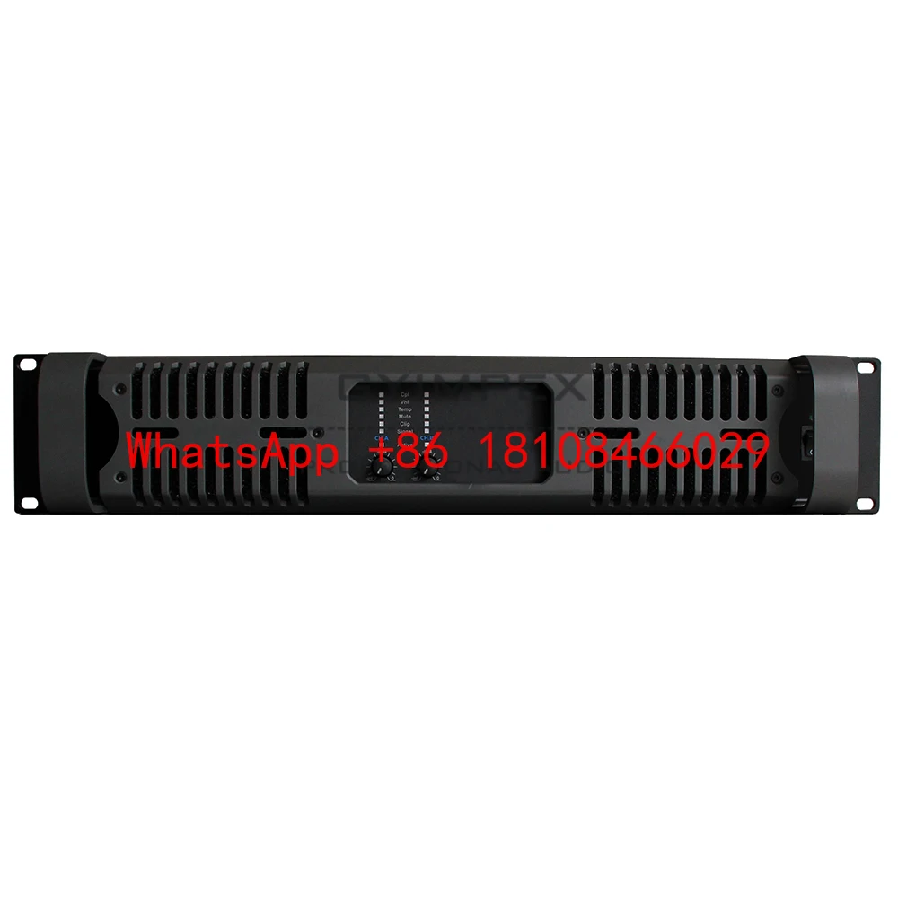 Lowest Price Power Amplifier 2400 Watt 2U 2 Channels Class TD Power Bass Amplifier for Home Audio Sound System
Lowest Price Power Amplifier 2400 Watt 2U 2 Channels Class TD Power Bass Amplifier for Home Audio Sound System