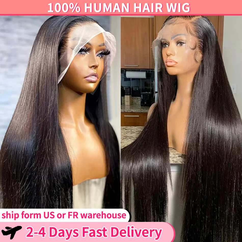 Human Hair Lace Front Wigs Straight HD 4X4 Lace Closure Wig Transparent 13x4 13x6 Lace Frontal Wig Indian Remy For Black Women
Human Hair Lace Front Wigs Straight HD 4X4 Lace Closure Wig Transparent 13x4 13x6 Lace Frontal Wig Indian Remy For Black Women