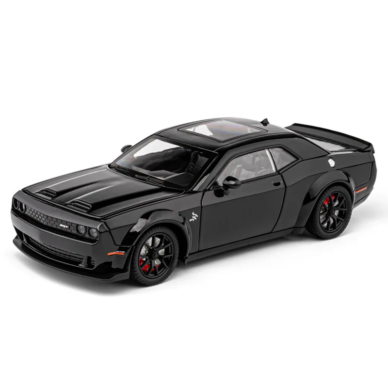 1:24 Challenger Hellcat SRT Alloy Scale Car Model Diecast Metal Miniature Car Sound&Light Collection Toy Vehicle
1:24 Challenger Hellcat SRT Alloy Scale Car Model Diecast Metal Miniature Car Sound&Light Collection Toy Vehicle