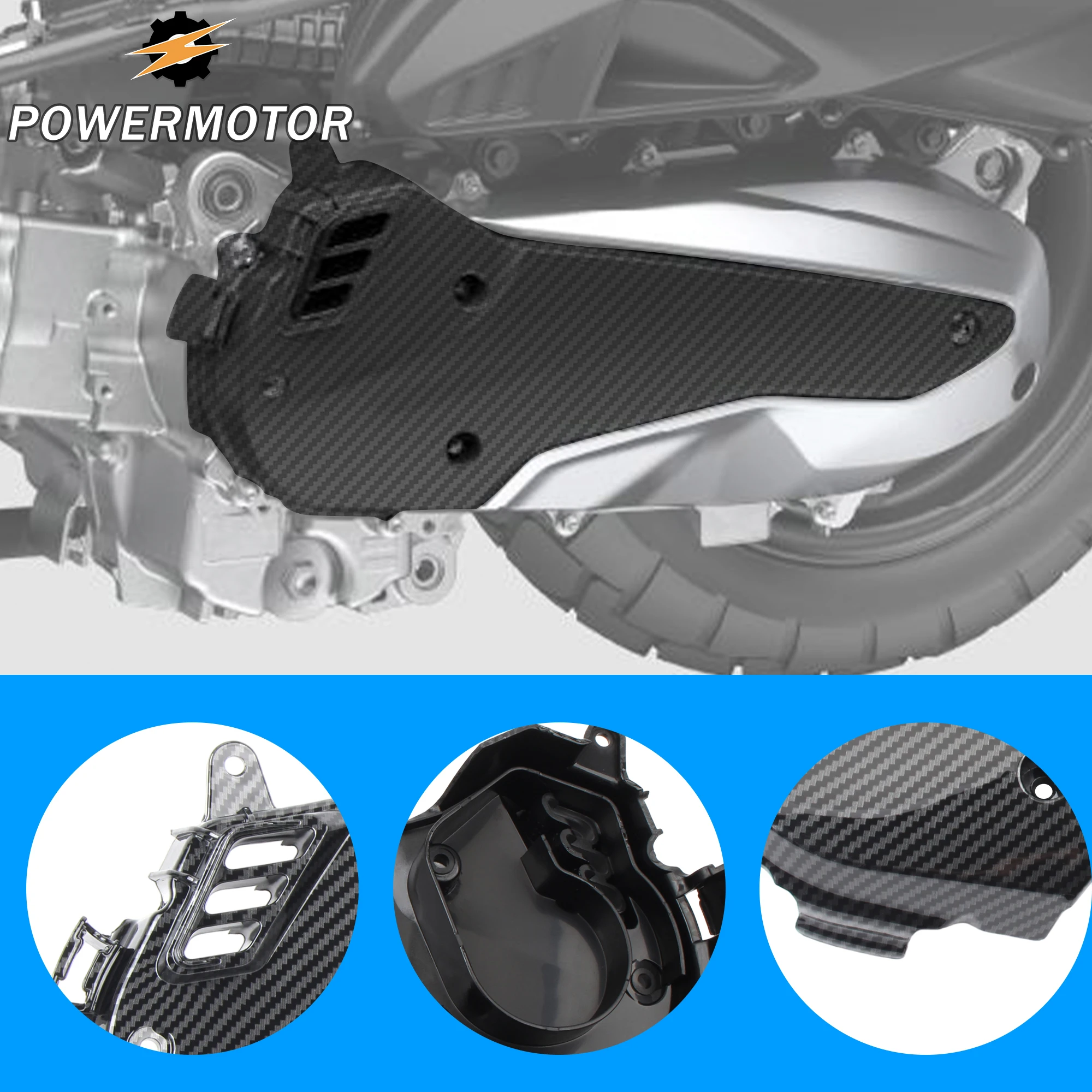 Scooter Motorcycle Transmission Intake Protective Cover For Honda ADV160 PCX160 2021-2025 Engine Intake Decorative Cover Parts
Scooter Motorcycle Transmission Intake Protective Cover For Honda ADV160 PCX160 2021-2025 Engine Intake Decorative Cover Parts