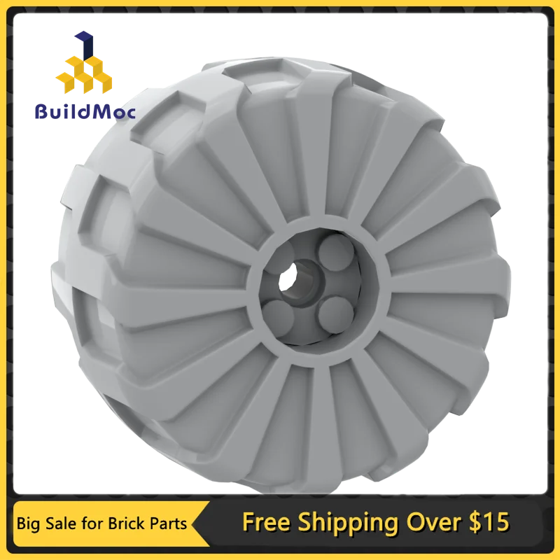 1Pc MOC Parts 2515 Wheel Hard Plastic Large (54mm D. x 30mm) Compatible Bricks DIY Assmble Building Blocks Particle Kid Toy Gift
1Pc MOC Parts 2515 Wheel Hard Plastic Large (54mm D. x 30mm) Compatible Bricks DIY Assmble Building Blocks Particle Kid Toy Gift
