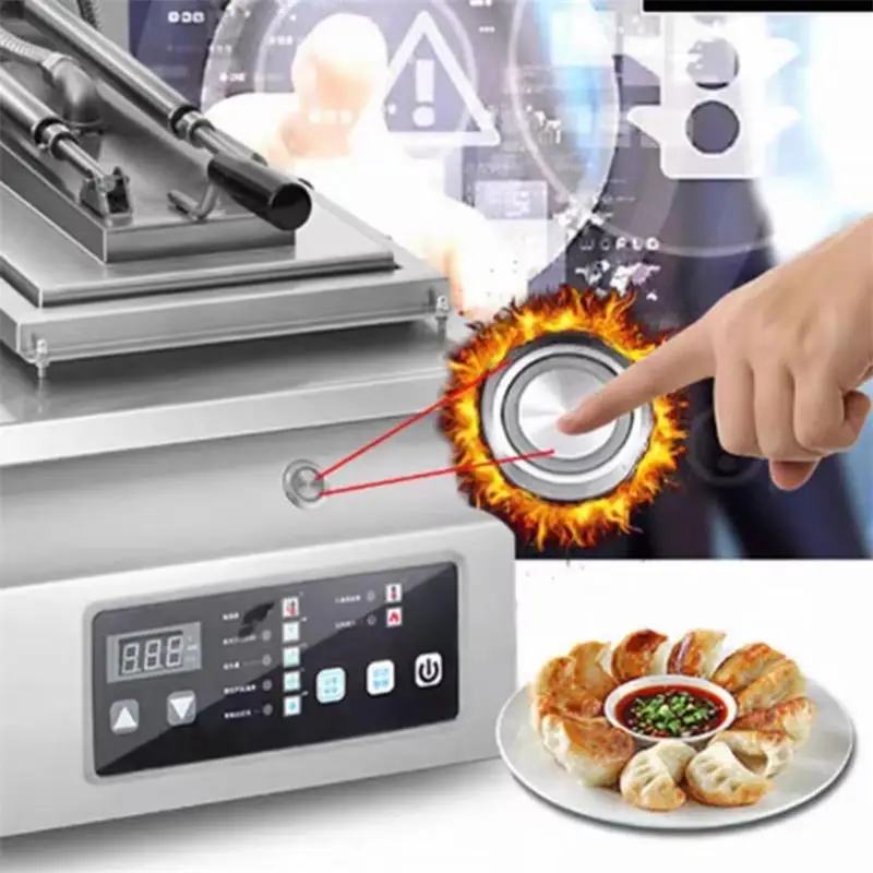 Dumpling Frying Machine Water Cooker Fried Dumpling Cooker Machine Machine Frying Pan Buns Fryer Pot
Dumpling Frying Machine Water Cooker Fried Dumpling Cooker Machine Machine Frying Pan Buns Fryer Pot