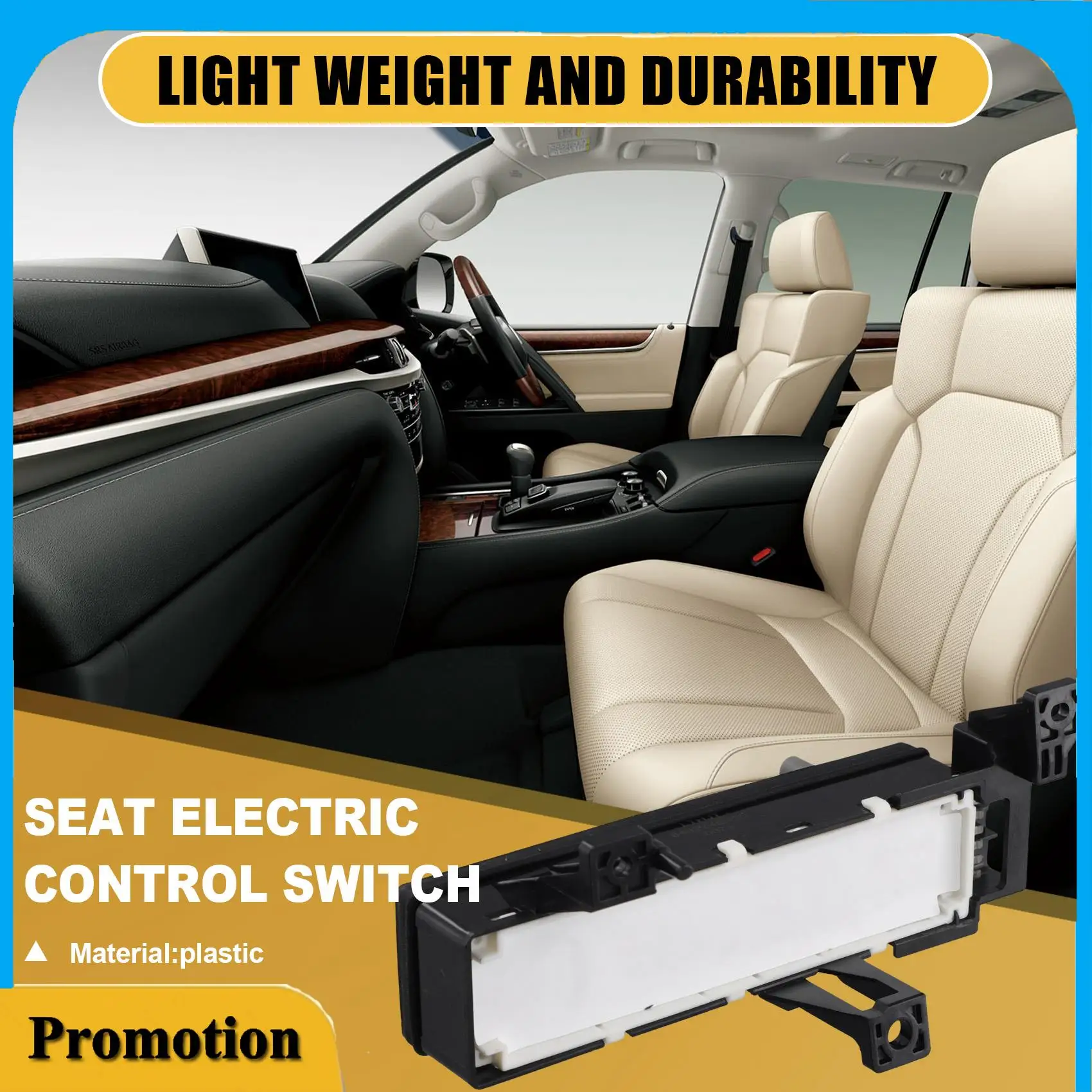 Portable FOR TOYOTA LEXUS CAMRY RAV4 Car Right Front Passenger Seat Electric Control Switch 84922-06130 8492206130
Portable FOR TOYOTA LEXUS CAMRY RAV4 Car Right Front Passenger Seat Electric Control Switch 84922-06130 8492206130