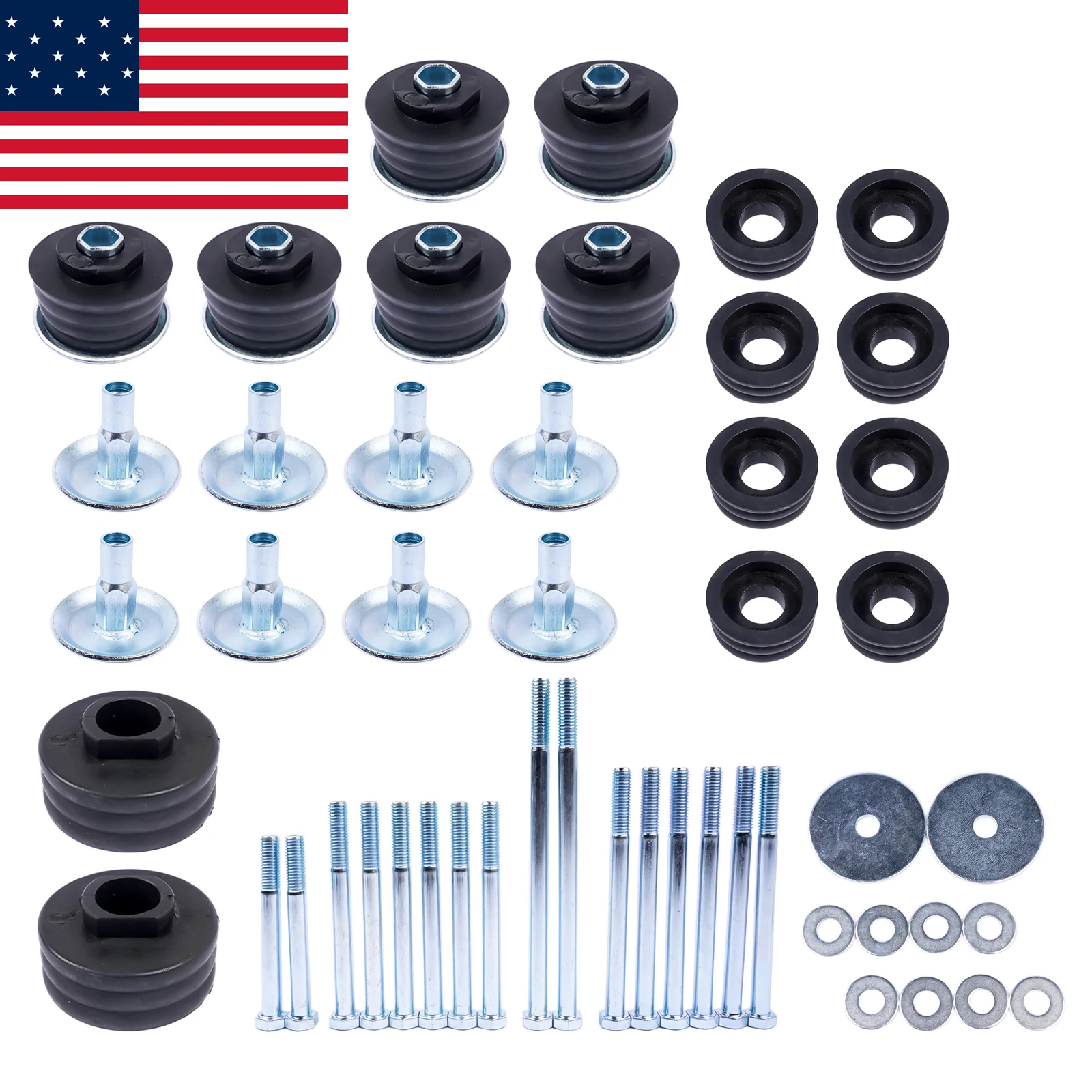 AP03 KF04058BK Body Cab Mount Bushings Kit for Ford F250 F350 Super Duty 1999-2007 2WD 4WD
AP03 KF04058BK Body Cab Mount Bushings Kit for Ford F250 F350 Super Duty 1999-2007 2WD 4WD