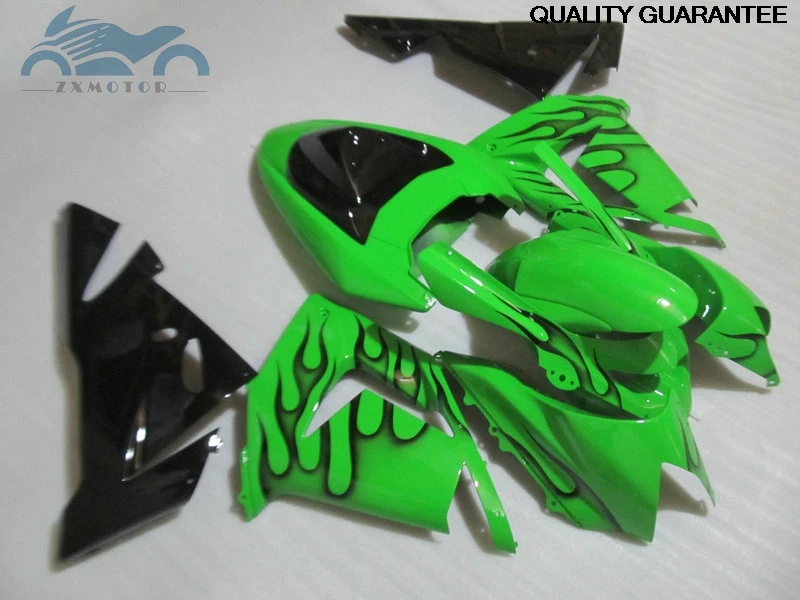Complete Set Motorcycle fairing kits for Kawasaki Ninja ZX-10R 2004 2005 sports body fairings kit 04 05 ZX10R black flame green
Complete Set Motorcycle fairing kits for Kawasaki Ninja ZX-10R 2004 2005 sports body fairings kit 04 05 ZX10R black flame green