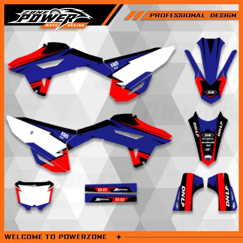 Powerzone For Honda CRF250 CRF250R 2022 2023 2024 Sticker Graphics Background Decals For CRF450 CRF450R 2021 2022 2023
Powerzone For Honda CRF250 CRF250R 2022 2023 2024 Sticker Graphics Background Decals For CRF450 CRF450R 2021 2022 2023