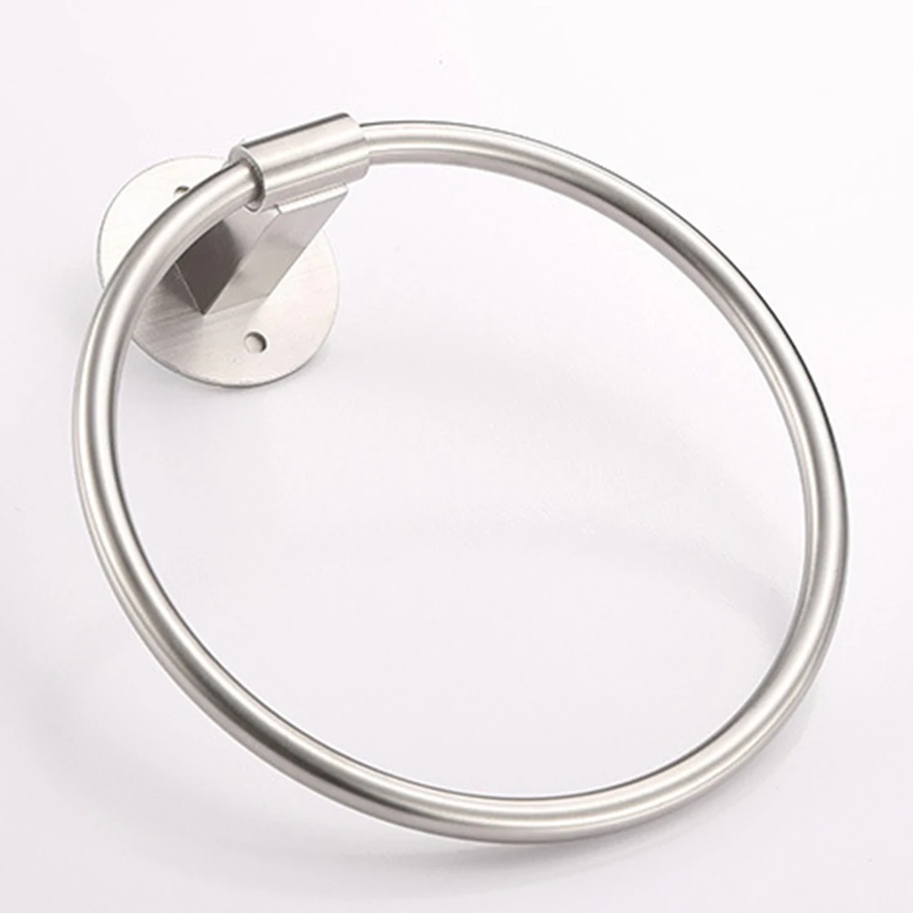 Stainless Steel Ring Wall Mounted Bath Towel Holder Self Adhesive Round Towel Rack For Bathroom Kitchen Toilet Durable Easy
Stainless Steel Ring Wall Mounted Bath Towel Holder Self Adhesive Round Towel Rack For Bathroom Kitchen Toilet Durable Easy