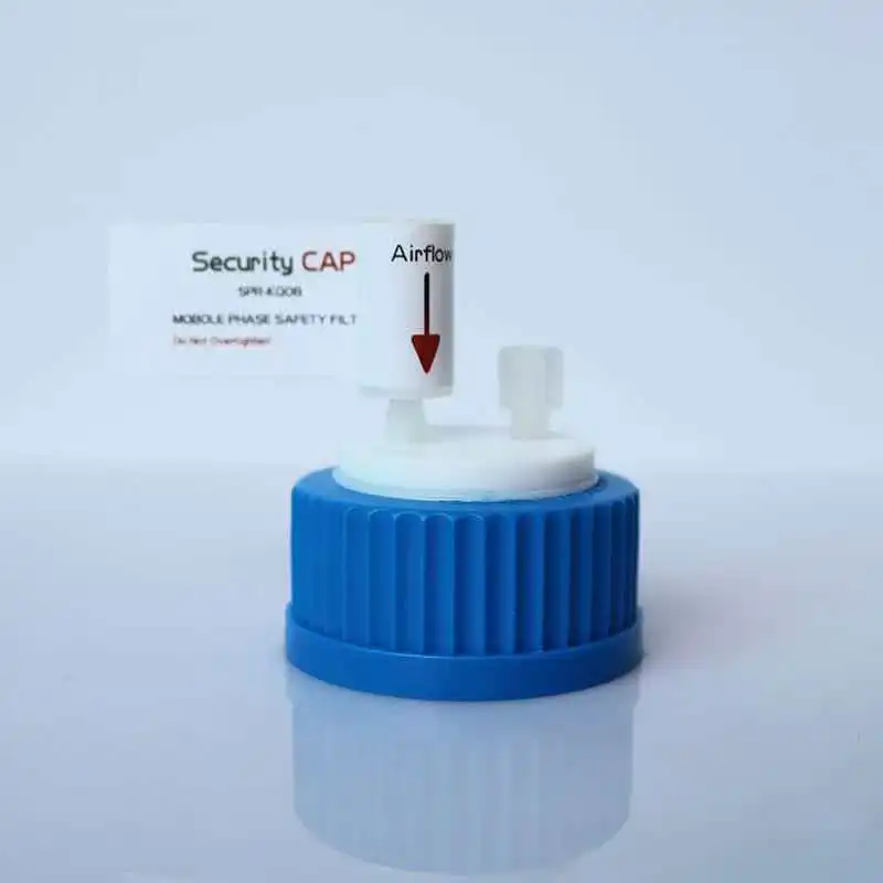 GL45 Safety Bottle Cap with Safety Valve for HPLC Liquid Phase Flow Universal Cover for Storage And Handling
GL45 Safety Bottle Cap with Safety Valve for HPLC Liquid Phase Flow Universal Cover for Storage And Handling