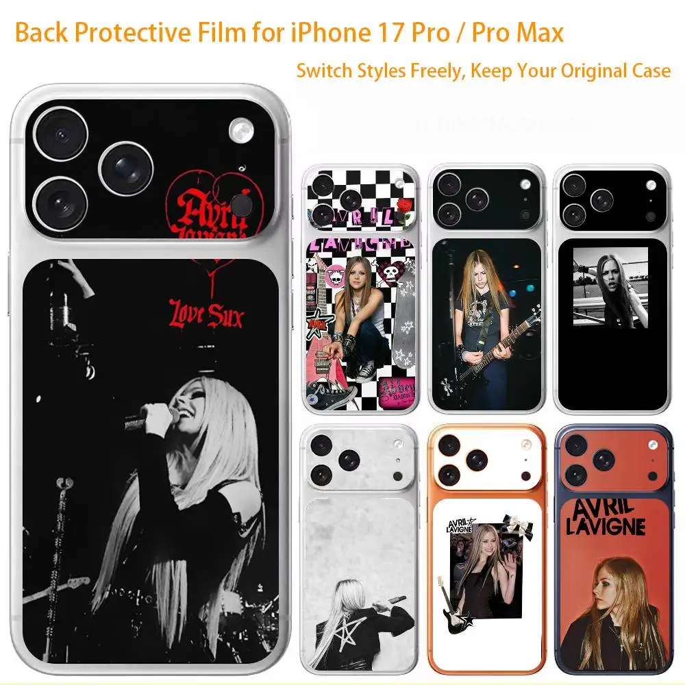 Pop-Punk A-Avril L-Lavigne 3D Full Body Skin Decal for iPhone 17/Pro/Pro Max Color Rear Protective Sticker
Pop-Punk A-Avril L-Lavigne 3D Full Body Skin Decal for iPhone 17/Pro/Pro Max Color Rear Protective Sticker