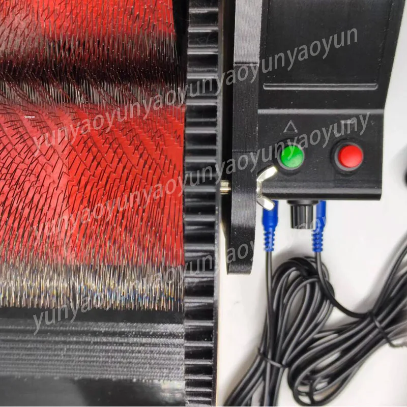 Electric Wool Combing Machine Adjustable Forward Backward with Foot Pedal 110-230V Portable Wool Processing Tool
Electric Wool Combing Machine Adjustable Forward Backward with Foot Pedal 110-230V Portable Wool Processing Tool