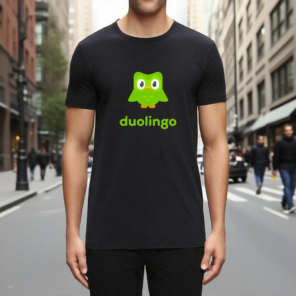 Men's Clothes Graphic T-Shirts D-Duolingo Print 100% Cotton Summer Tops Y2k Short Sleeve Tee Ropa hombre Casual 230G Streetwear
Men's Clothes Graphic T-Shirts D-Duolingo Print 100% Cotton Summer Tops Y2k Short Sleeve Tee Ropa hombre Casual 230G Streetwear