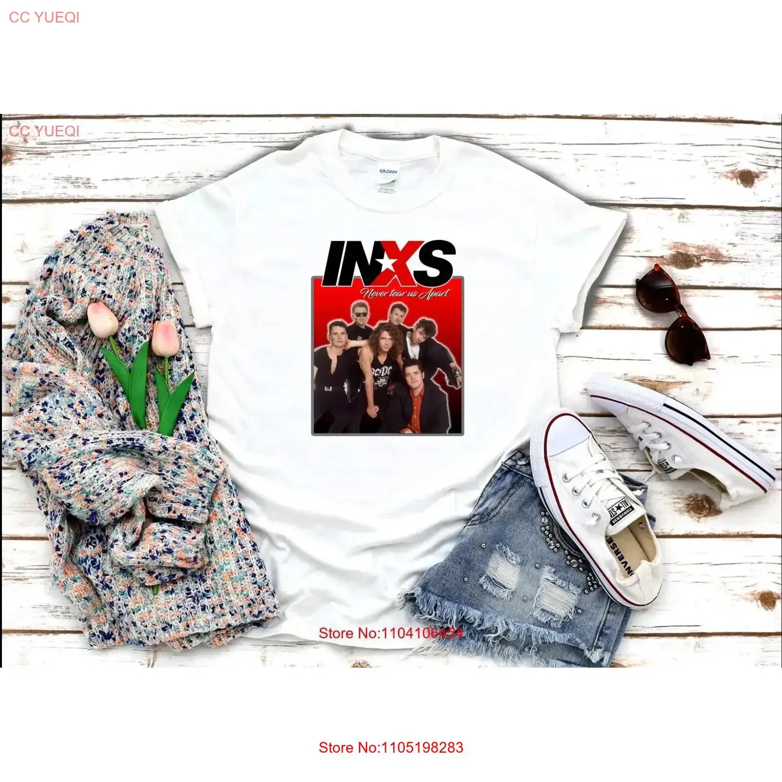 Inxs Never Tear Us Apart 3 4, белая, черная женская футболка G902, винтажный стираный топ для повседневной носки, дизайнерская одежда слегка
Inxs Never Tear Us Apart 3 4, белая, черная женская футболка G902, винтажный стираный топ для повседневной носки, дизайнерская одежда слегка