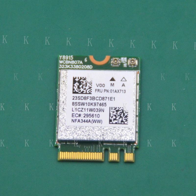 C 01AX713 New Wireless Wifi Card NFA344A for ThinkBook 14 15 G2 ARE G3 ACL
C 01AX713 New Wireless Wifi Card NFA344A for ThinkBook 14 15 G2 ARE G3 ACL