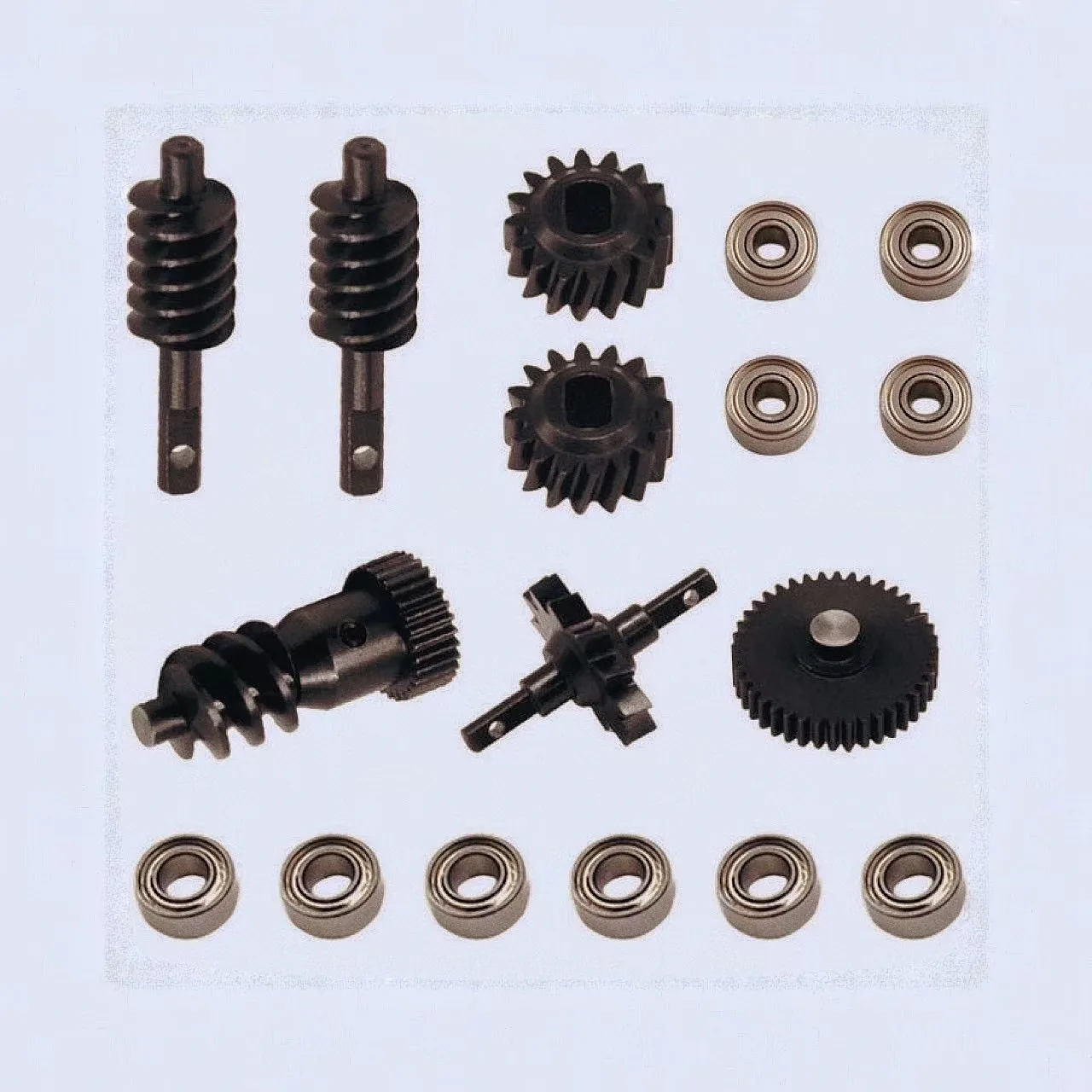 Новая модель 2026 года, совместимая с автомобилем SCX30: новые шестерни из углеродистой стали, шестерни оси и подшипники (10 штук)
Новая модель 2026 года, совместимая с автомобилем SCX30: новые шестерни из углеродистой стали, шестерни оси и подшипники (10 штук)