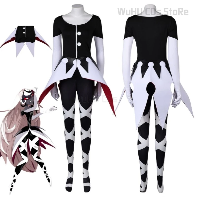 Hazzbin Cartoon Hotel Camilla Cosplay Fantasia Costume Disguise for Adult Women Jumpsuit Outfit Halloween Carnival Party Clothes
Hazzbin Cartoon Hotel Camilla Cosplay Fantasia Costume Disguise for Adult Women Jumpsuit Outfit Halloween Carnival Party Clothes