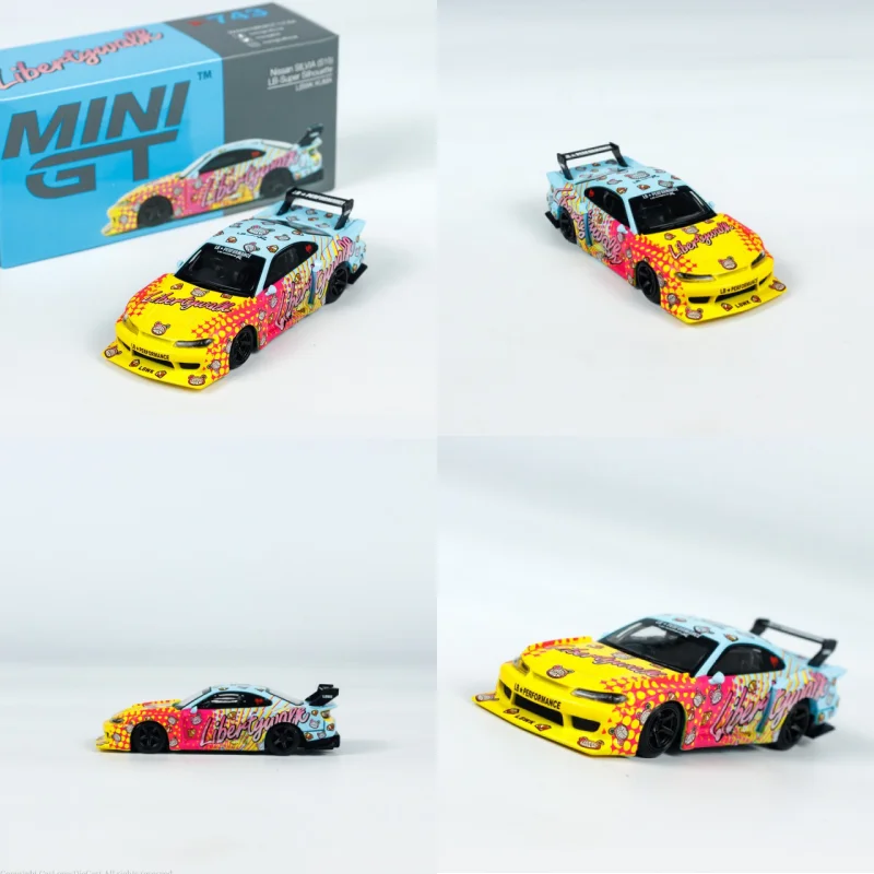 MINI GT 1:64 Nissan S15 SILVIA ADVAN # Модель автомобиля из сплава 763, игрушка для мальчиков, детский подарок, коллекционное украшение для взрослых. 
MINI GT 1:64 Nissan S15 SILVIA ADVAN # Модель автомобиля из сплава 763, игрушка для мальчиков, детский подарок, коллекционное украшение для взрослых.