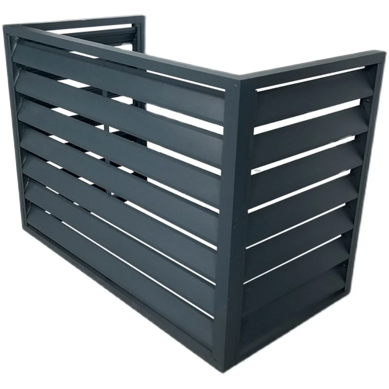 Aluminum alloy air conditioner outer cover louver grille shielding decorative guardrail air conditioner outer machine protective
Aluminum alloy air conditioner outer cover louver grille shielding decorative guardrail air conditioner outer machine protective