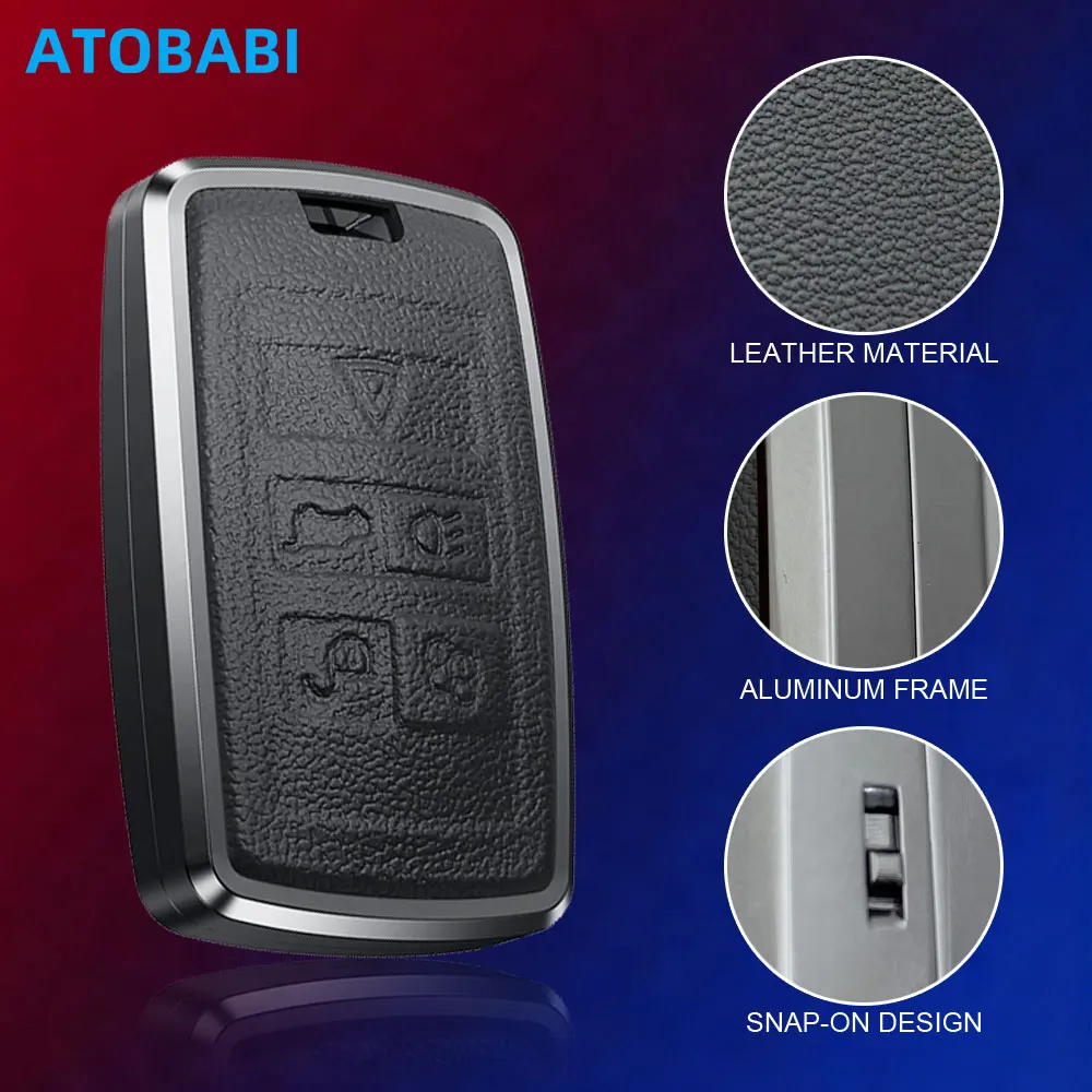 Aluminum Alloy Car Key Cover Bag For Land Rover Range Rover Sport Evoque Defender Discovery Jaguar Smart Remote Fobs Shell Cases
Aluminum Alloy Car Key Cover Bag For Land Rover Range Rover Sport Evoque Defender Discovery Jaguar Smart Remote Fobs Shell Cases